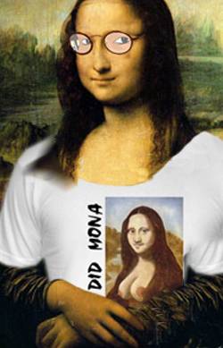 mona and her new shirt