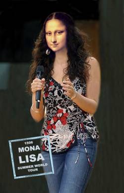 Mona announcing World Tour