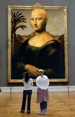 Mona in the modern museum