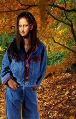 mona in the woods