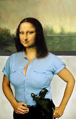 Mona Lisa Donna Poliziotto