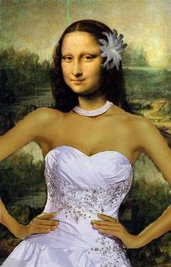 Mona lisa just married