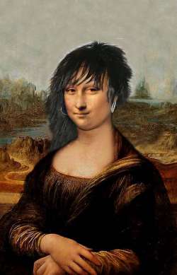 Mona Lisa piece of art V