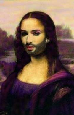 Mona Lisa Purple Pride