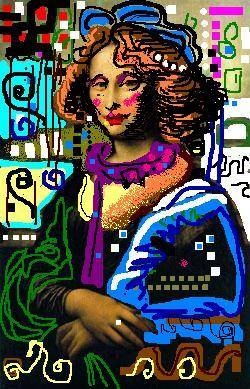 Monalisa Gustav Klimt