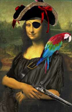 Pirate mona