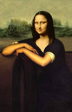 Sitting Gioconda