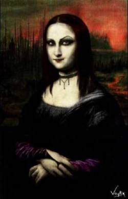 The Real Goth Monalisa