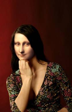 Thoughtful Mona Lisa