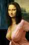 Mona Lisa in Pink Gown